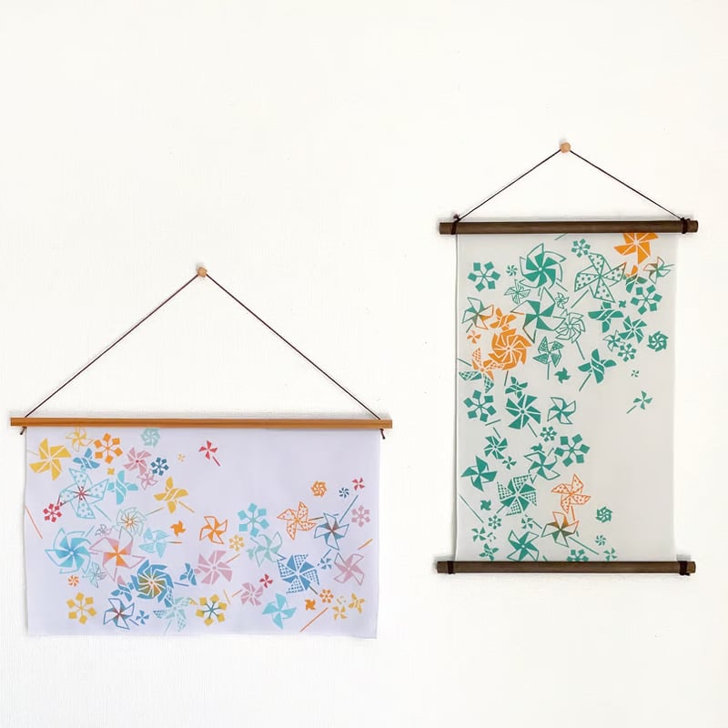 手ぬぐい｜さらさら、かざぐるま〔everyday60tenugui〕 | 手ぬぐい専門