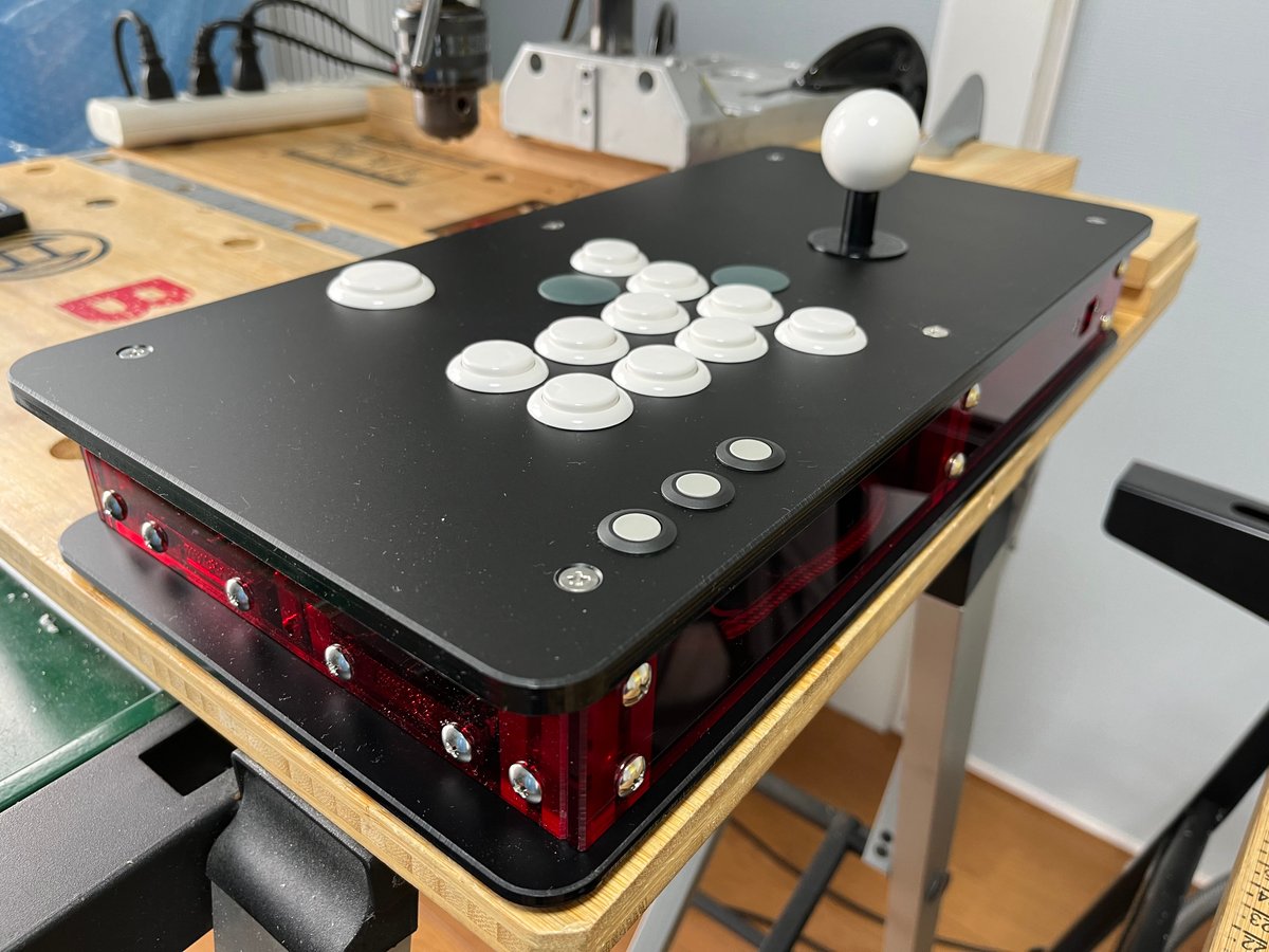 当日～翌々日発送 PC・PS5等対応アケコン/11ボタン仕様】AFG