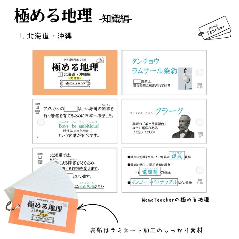 ⭐️【社会】極める地理《知識編》①〜⑦7冊セット(2026年版