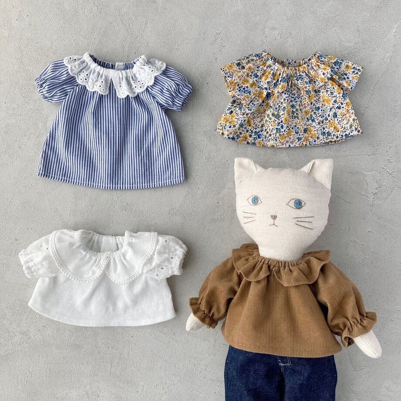 スモックブラウス&ワンピース【ダウンロードDollパターン】 | nanokoko