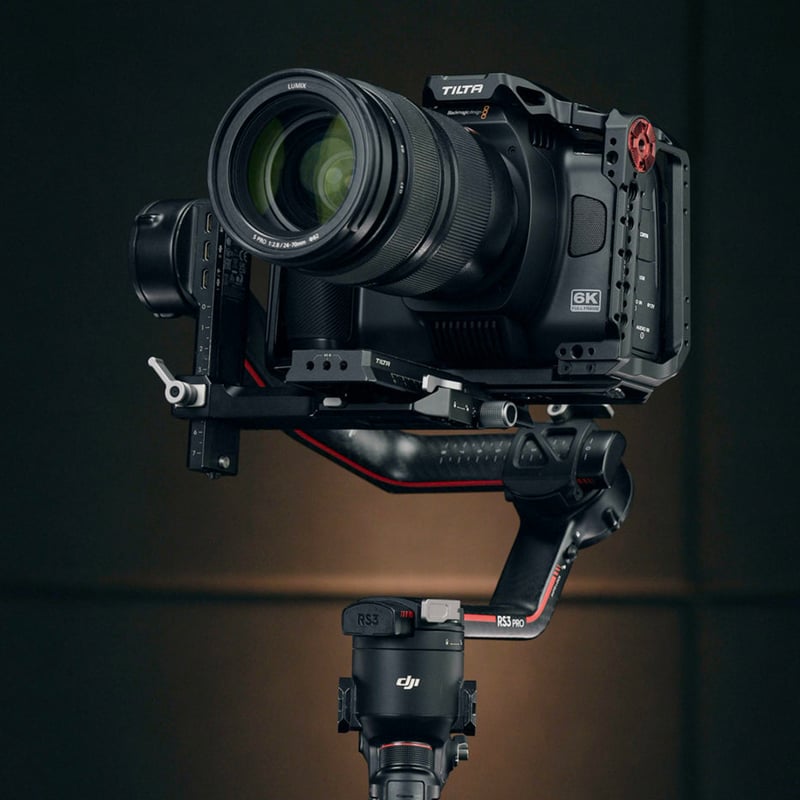 Blackmagic Cinema Camera 6K用カメラケージ ベーシックキット (T