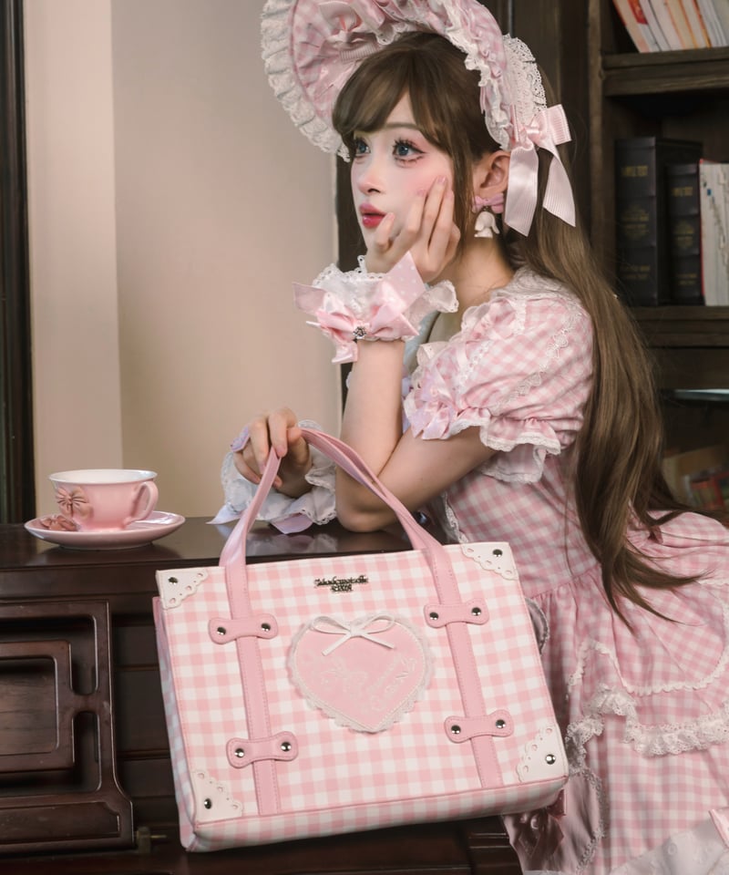 青木美沙子コラボ「ハートコンチェルト」トランクバッグ 【9/30まで