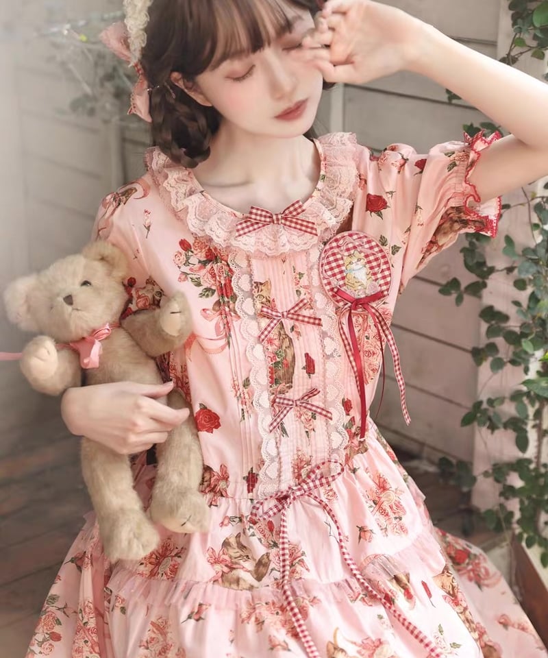 田園猫」ワンピース＆小物 【6/21まで】送料無料！ | GIRLISM