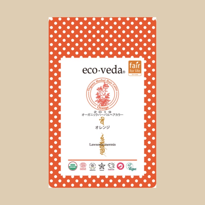 eco・veda ヘナカラー - Orange - | today for MAY