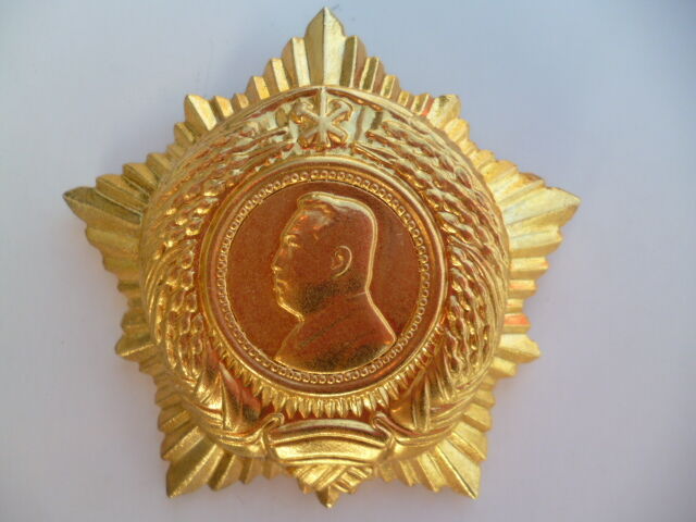 金日成 北朝鮮 バッジ 実物 朝鮮 アンティーク 2セット 金日成 北朝鮮