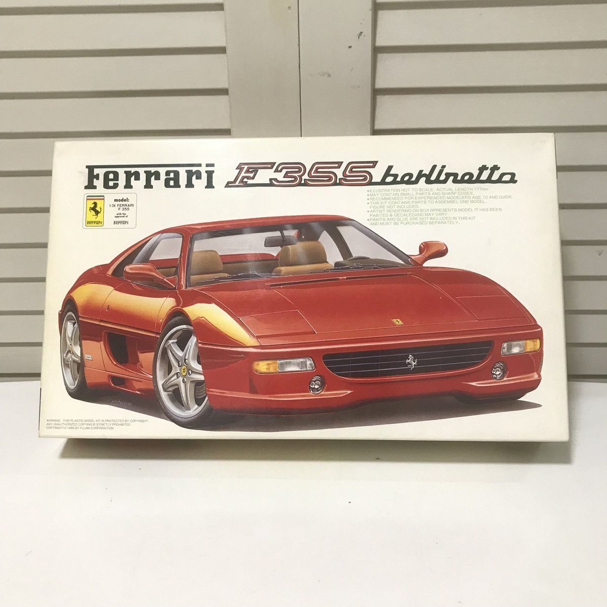 フジミ模型 フェラーリ F355 ベルリネッタ 1/24 Ferrari F355 berli