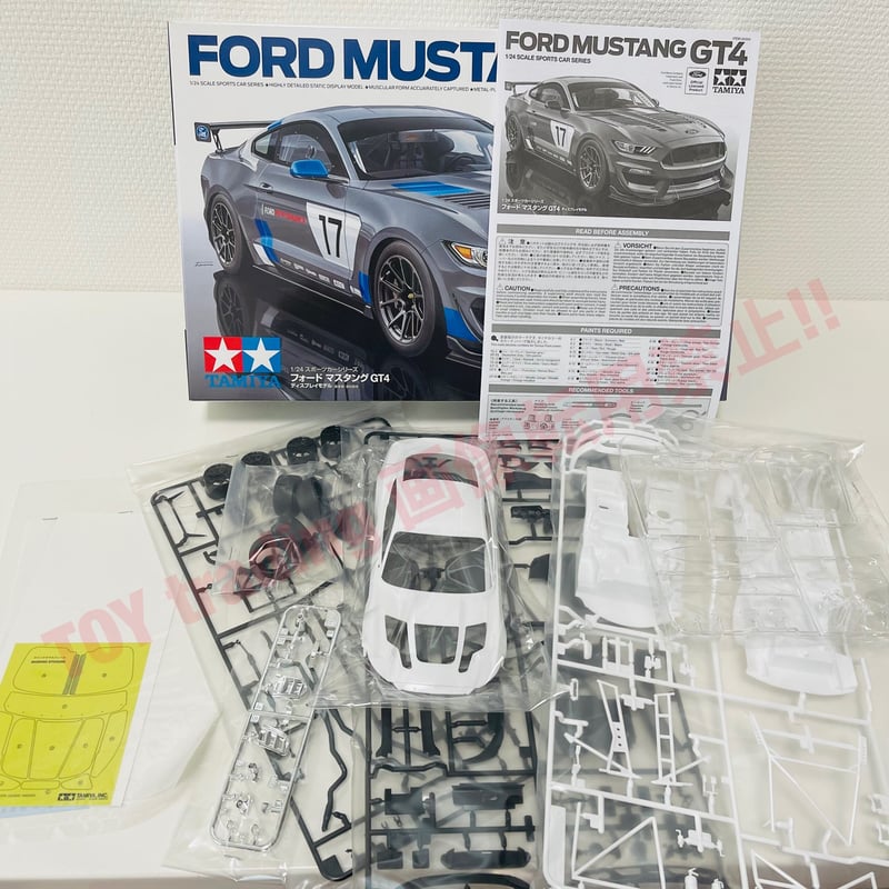 タミヤ模型 フォード マスタング GT4 1/24 FORD MUSTANG GT4 スポーツ
