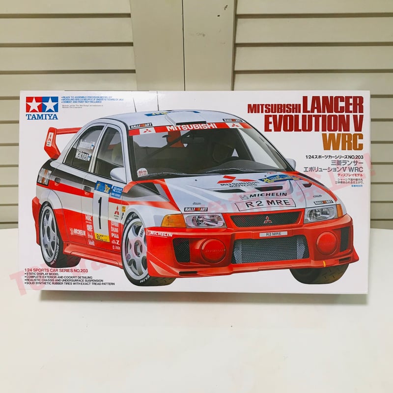 タミヤ模型 ミツビシ ランサー エボリューション Ⅴ WRC 1/24