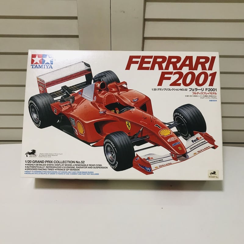 タミヤ模型 フェラーリ F2001 1/20 ferarri F2001 グランプリコレクショ