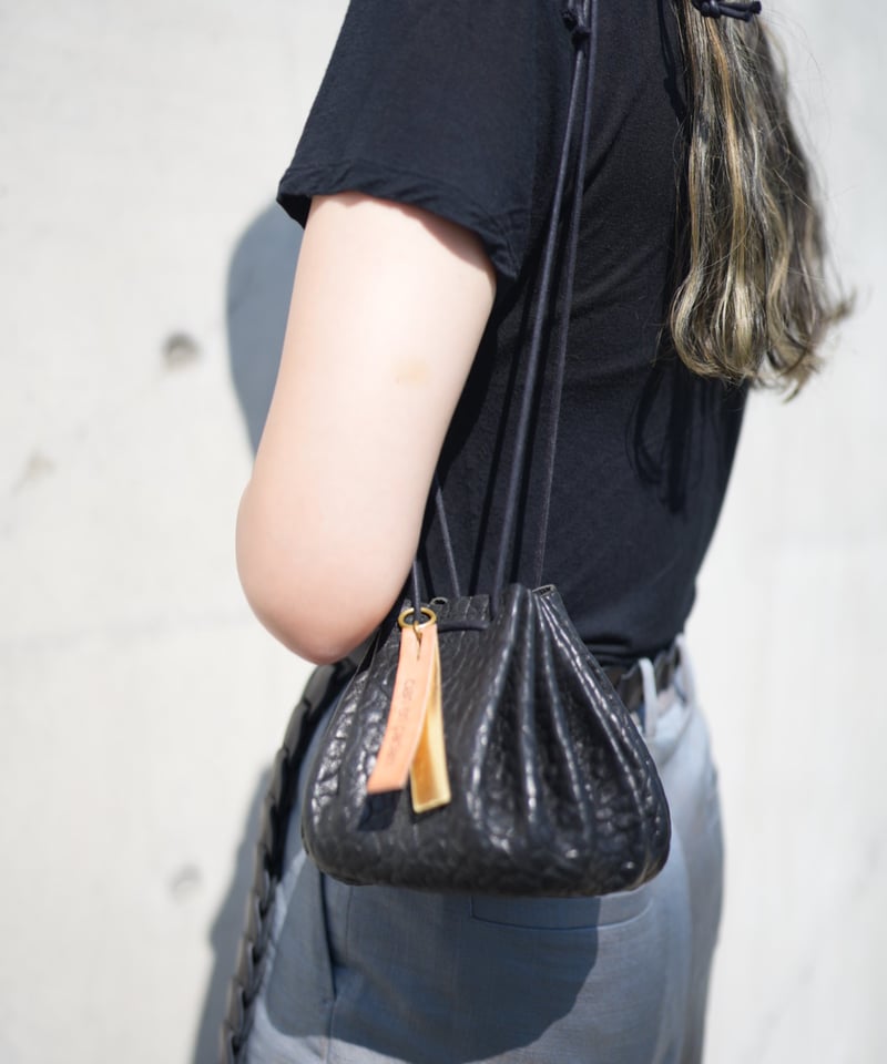 drawstring bag➖sheep black➖ | cian en paclam