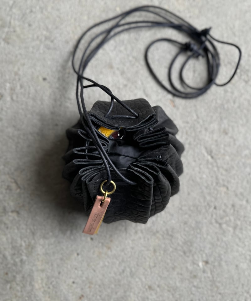 drawstring bag➖sheep black➖ | cian en paclam