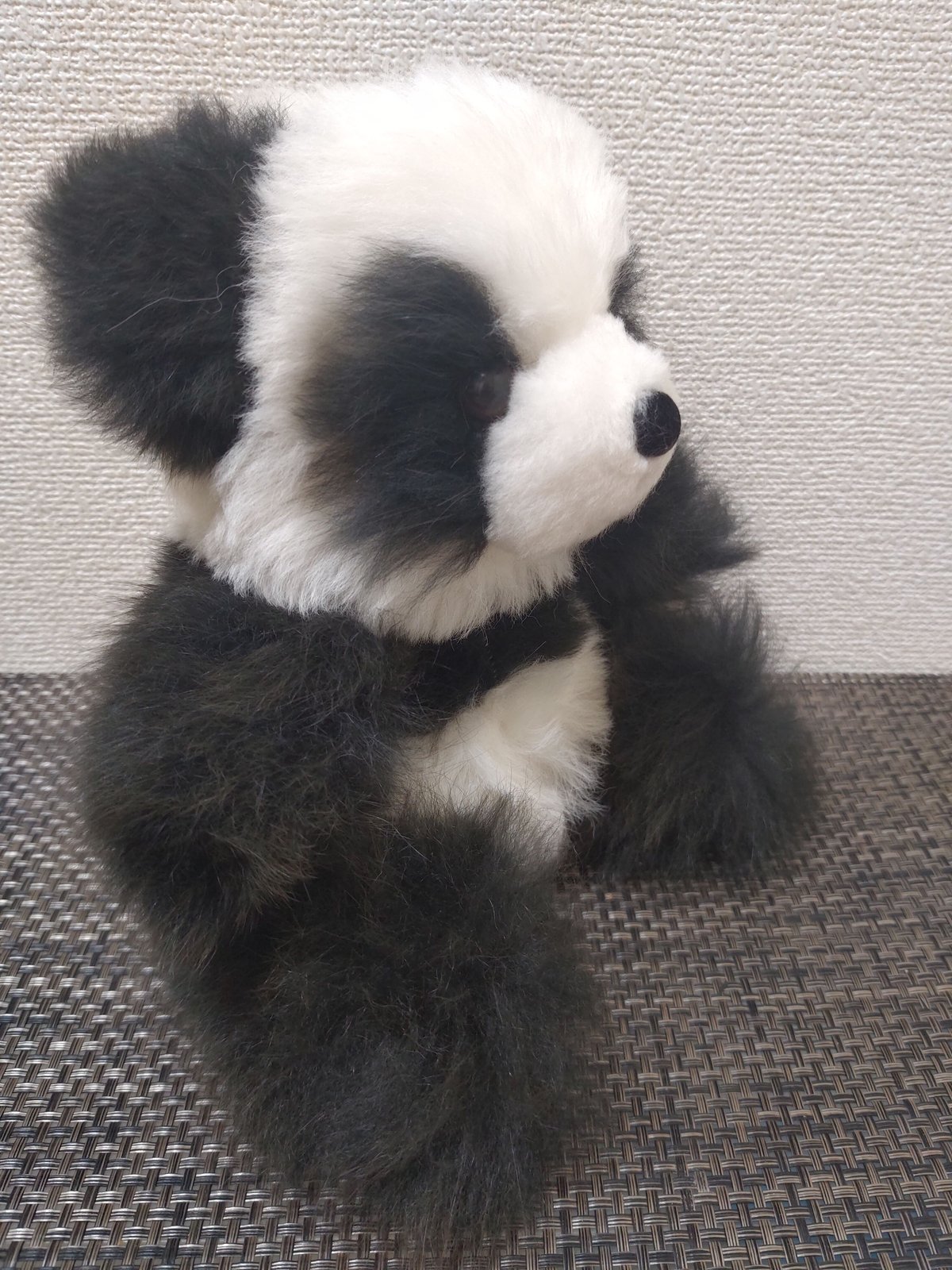 ベビーアルパカ100%パンダ人形🐼 | 南米音楽ILLAY（イジャイ）official