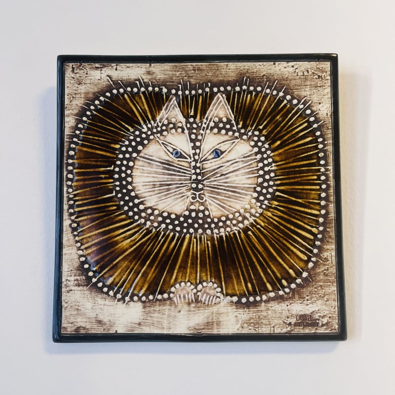 Lisa Larson/リサ・ラーソン】 UNIKシリーズ 猫 《Gustavsberg》