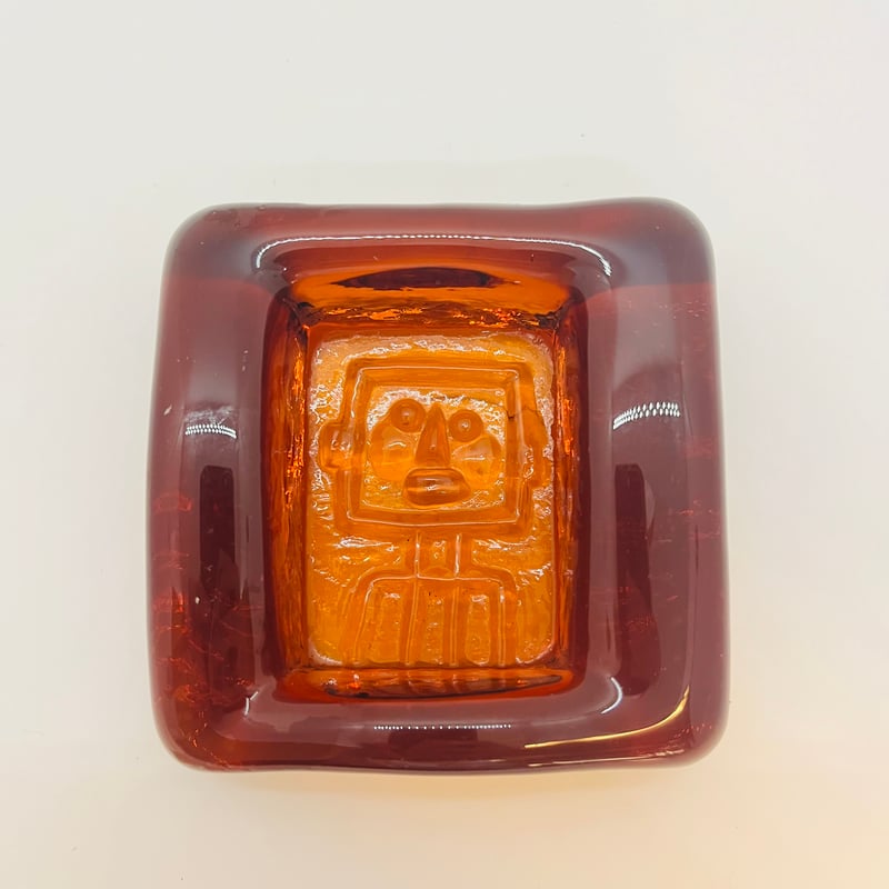 Erik Hoglund / エリックホグラン】アッシュトレイ ロボット オレンジ