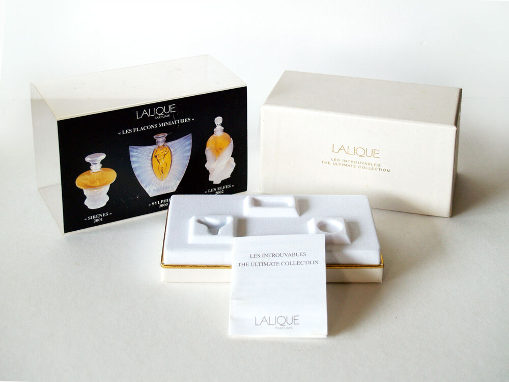 ラリック ミニチュアPARFUMコレクション限定2000・01・02年版