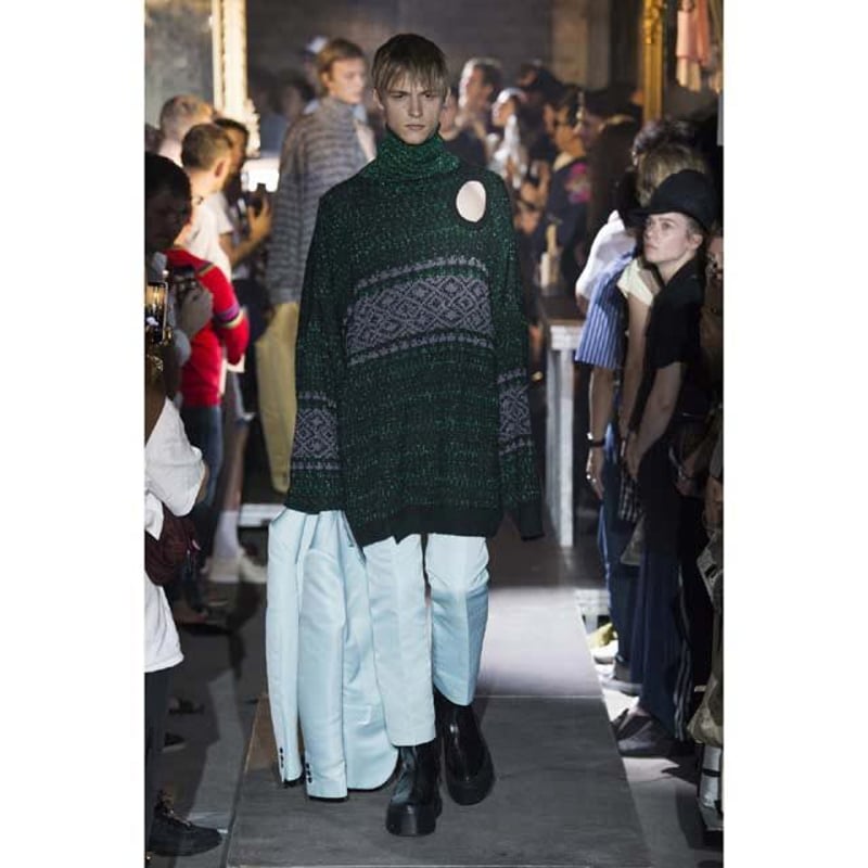 ラフシモンズ RAF SIMONS 2タートルネックスアンド1ラウンドネック