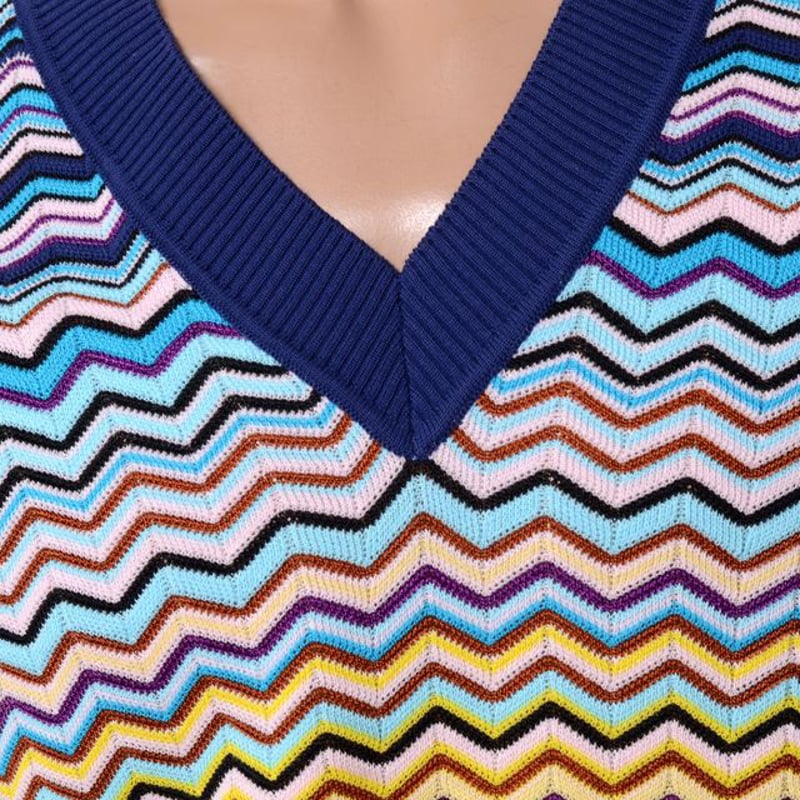 MISSONI ミッソーニ ジグザグパターン バケットハット マルチカラー