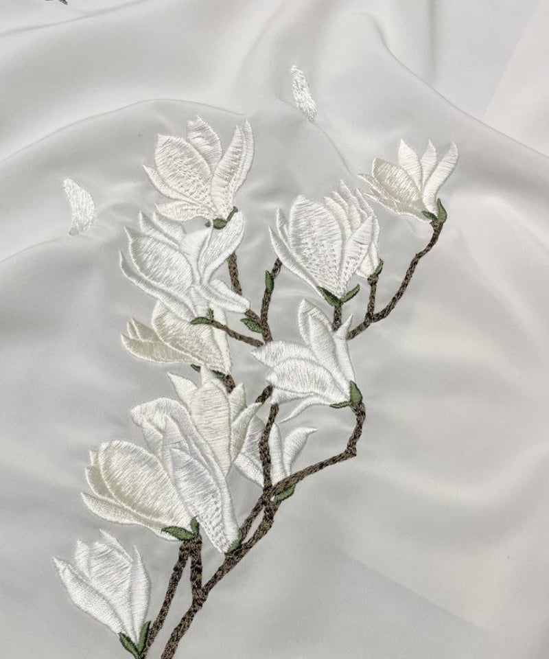 花を着るワンピース#02【白木蓮】 | iCONOLOGY