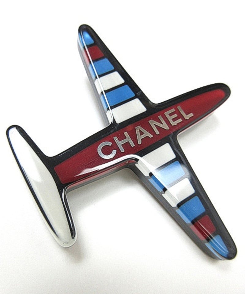 CP-0502 大人気！16Sエアライン飛行機モチーフブローチ | リサイクルココ