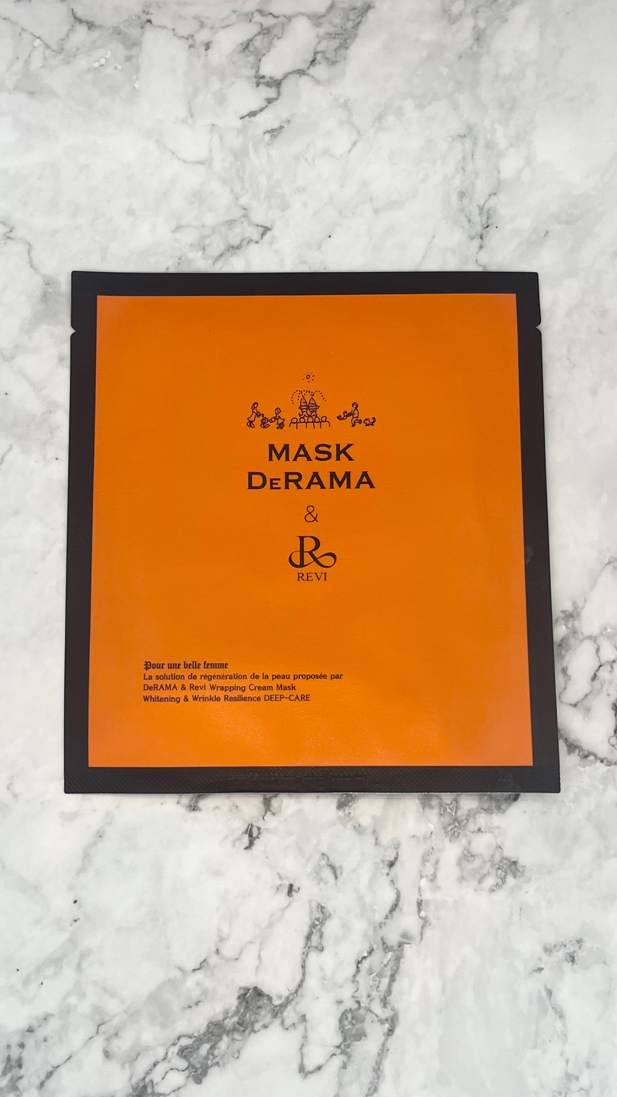 Mask De RAMA&REVI クリームラッピングマスク 10枚入り | Granverger