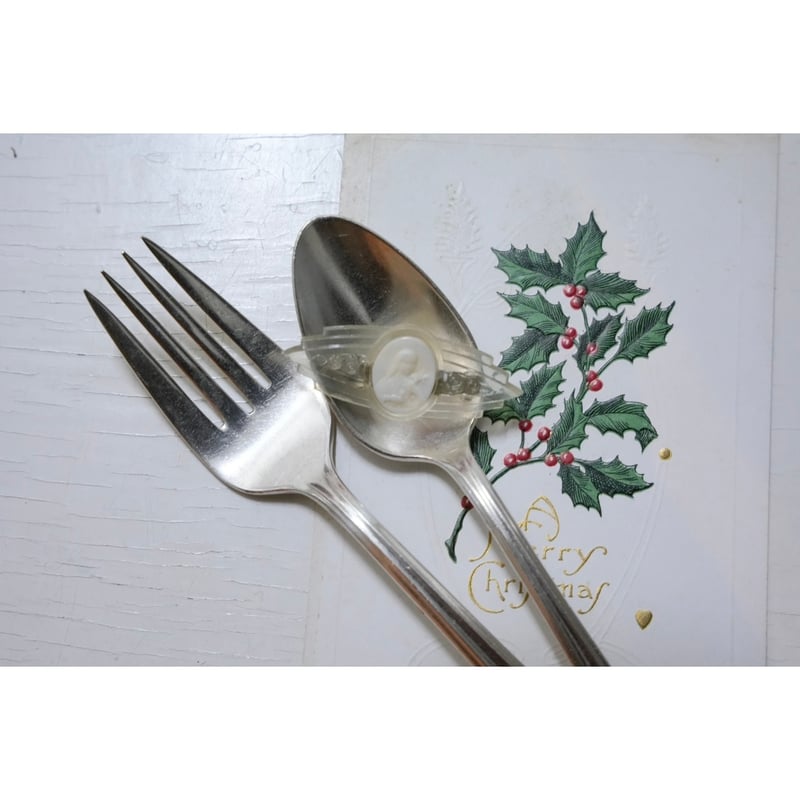 925 バラデザイン フォーク 3本セットシルバー925 925 バラデザイン