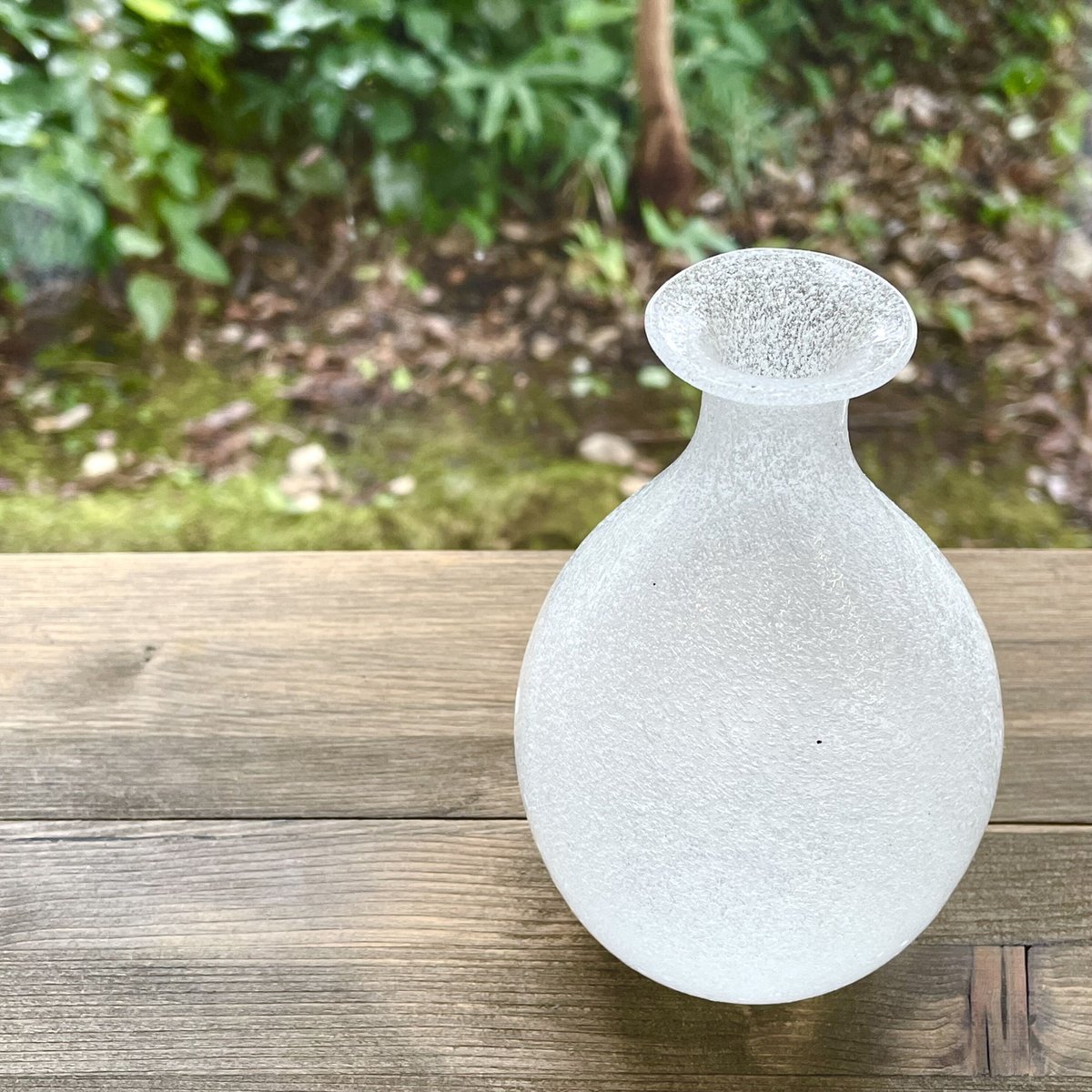 倉敷ガラス 小谷栄次 徳利（クリア／泡） | Linné