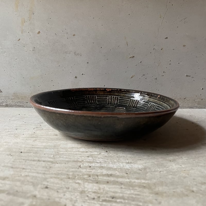 森山窯 押紋鉢7寸 A | Linné