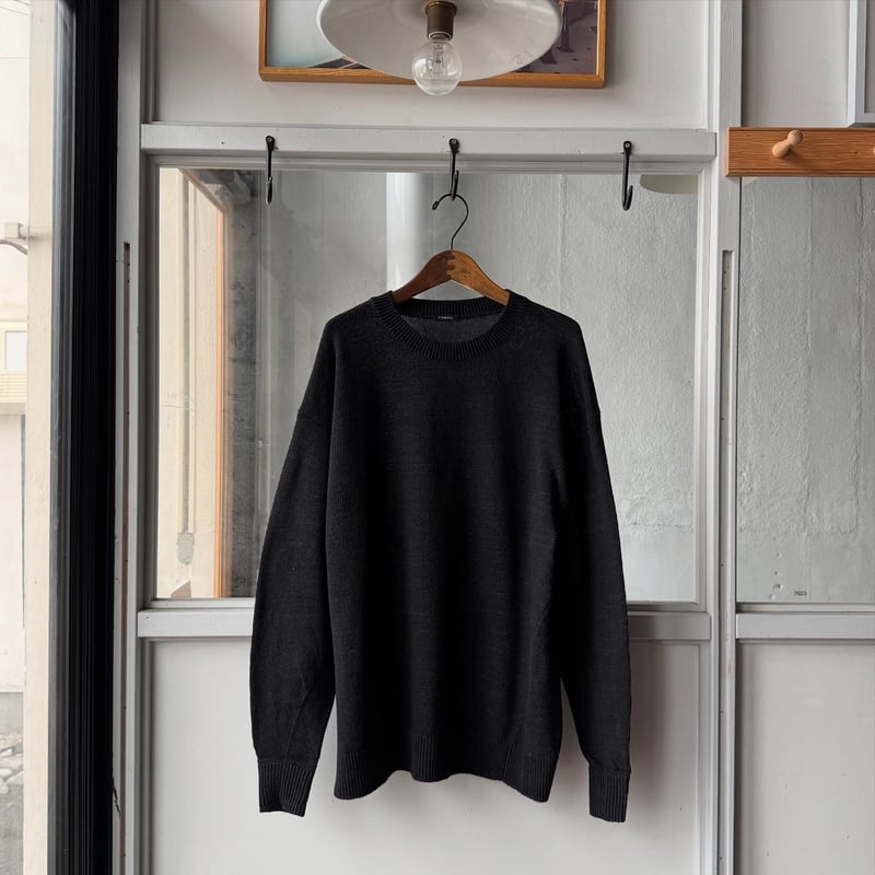 COMOLI 7G クルーネックニット | Less Higashikawa