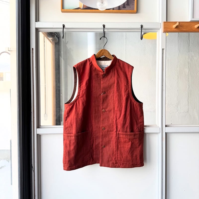 YAECA [UNISEX] CANVAS DESIGN Oiled WORK VEST |