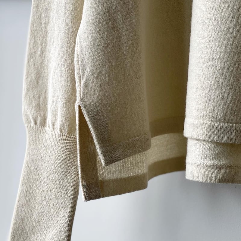 COMOLI ウール和紙 コモリニット | Less Higashikawa