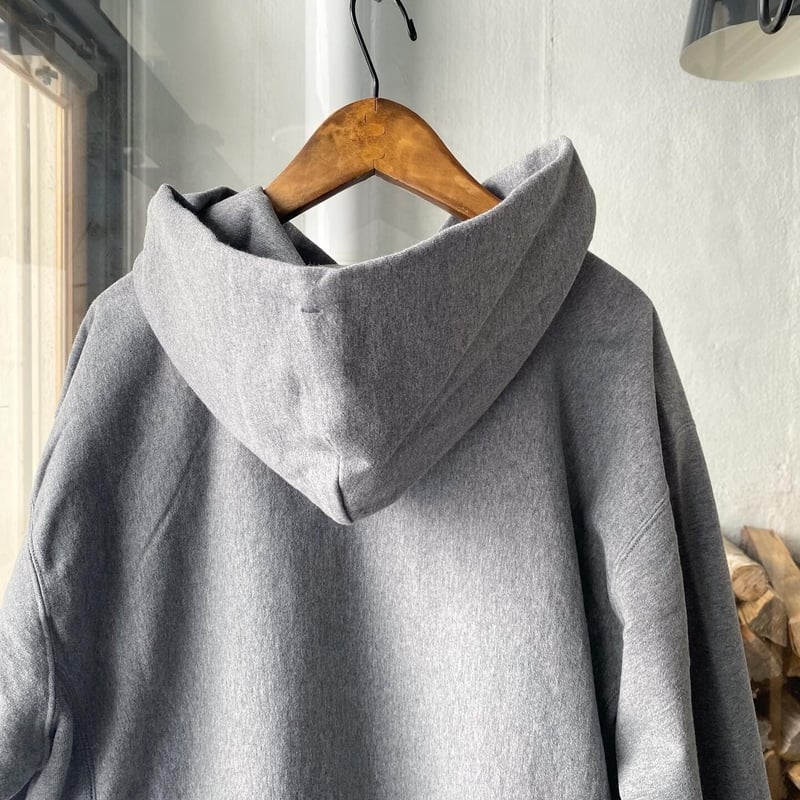 AURALEE SUPER MILLED SWEAT P/O PARKA | Less