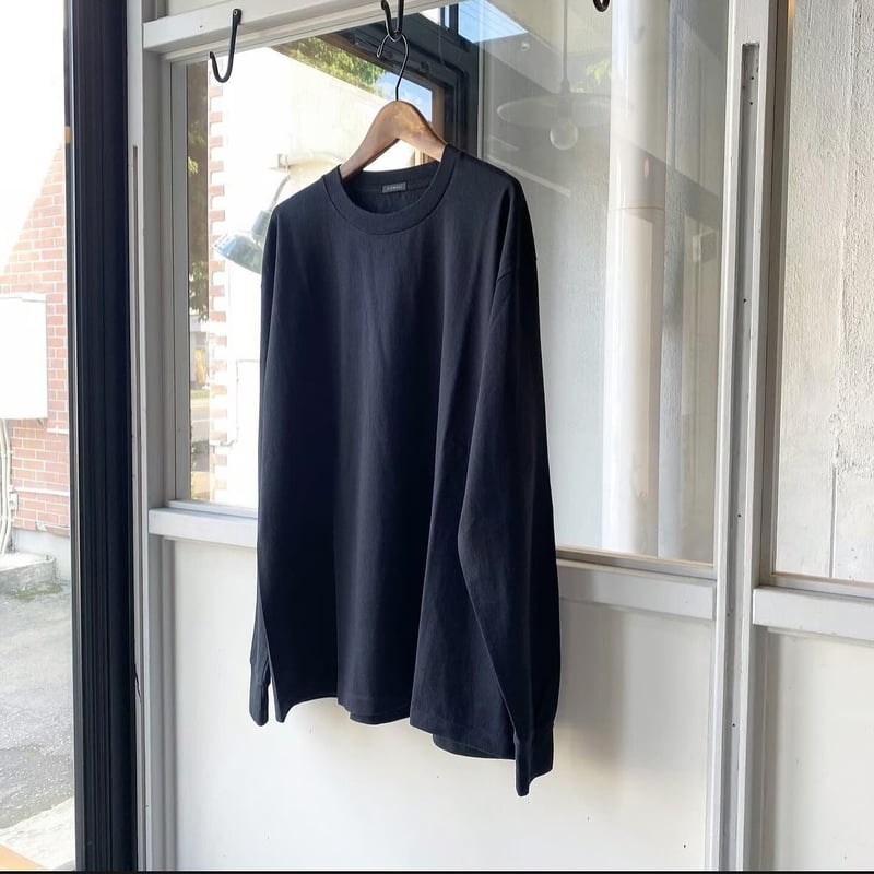 COMOLI コットンジャージ 長袖Tシャツ | Less Higashikawa