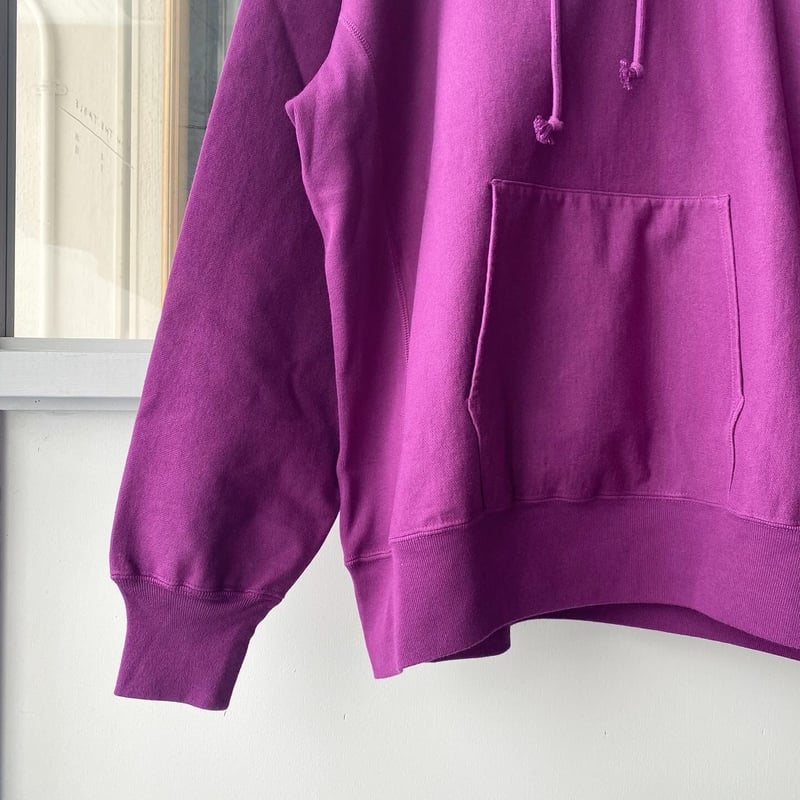 AURALEE SUPER MILLED SWEAT P/O PARKA | Less