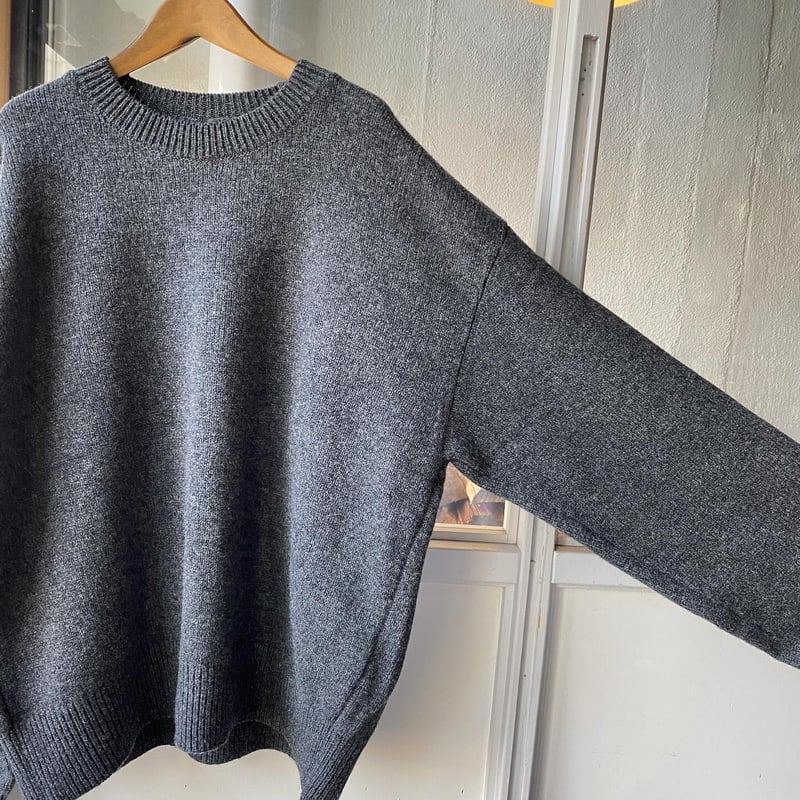 stein EX FINE LAMBS CREW NECK KNIT LS - S