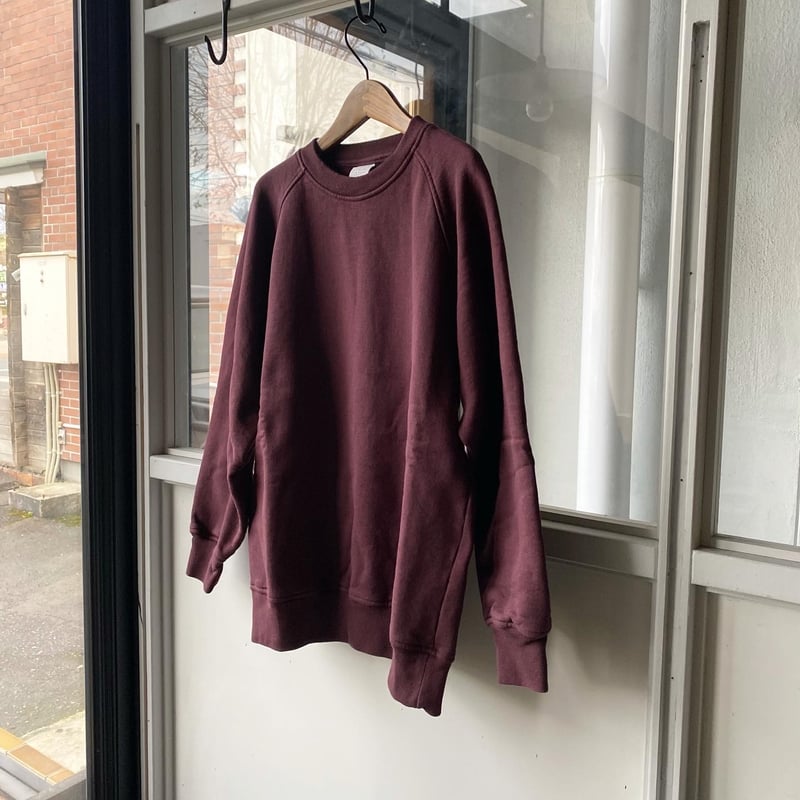 COMOLI コットン吊裏毛 クルーネック | Less Higashikawa