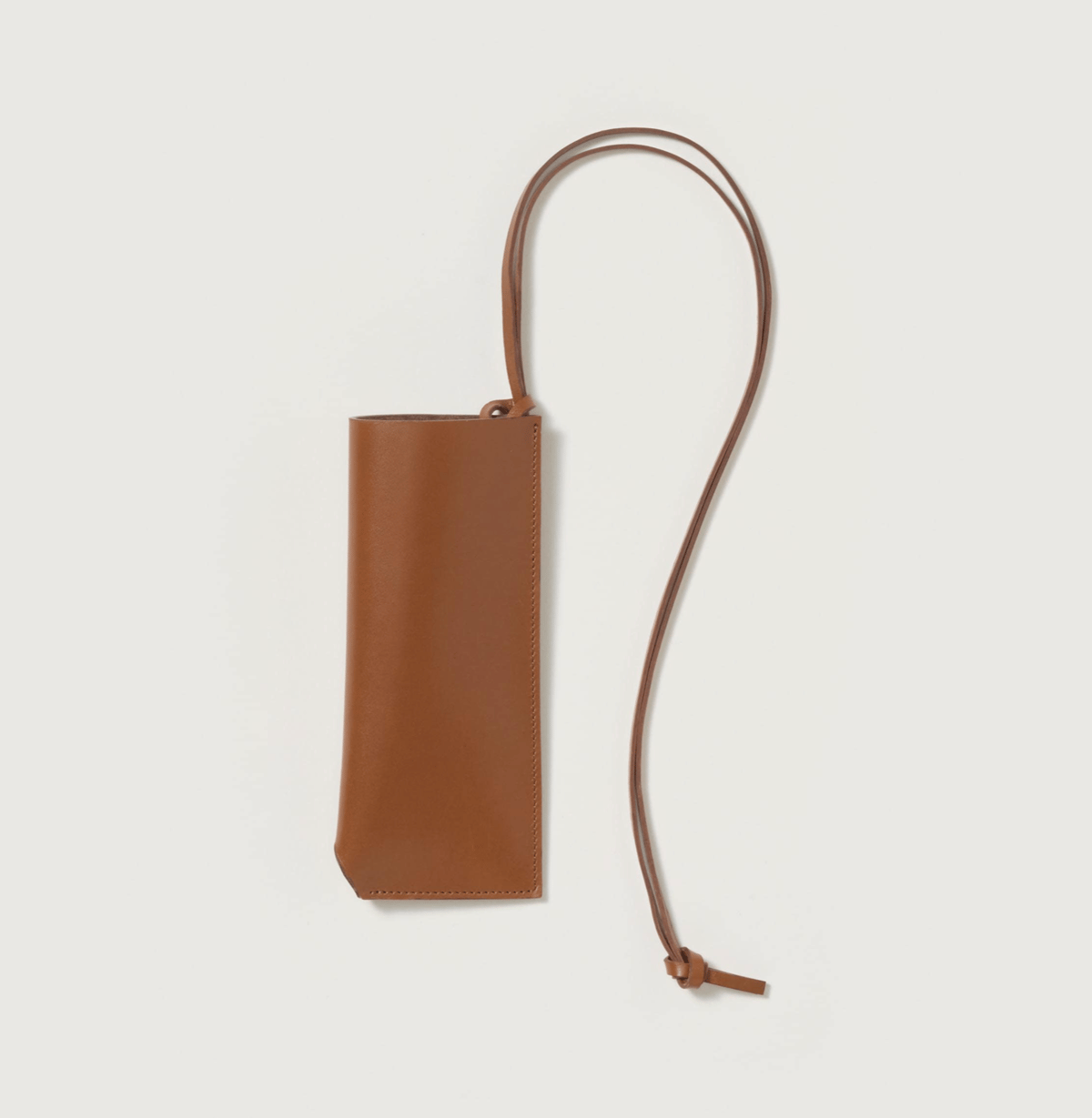AURALEE LEATHER SUNGLASSES CASE | Less Higashi