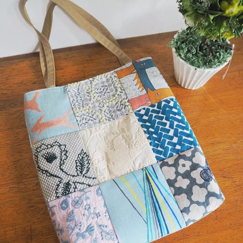 パッチワークトート(ankoro) | pöllö