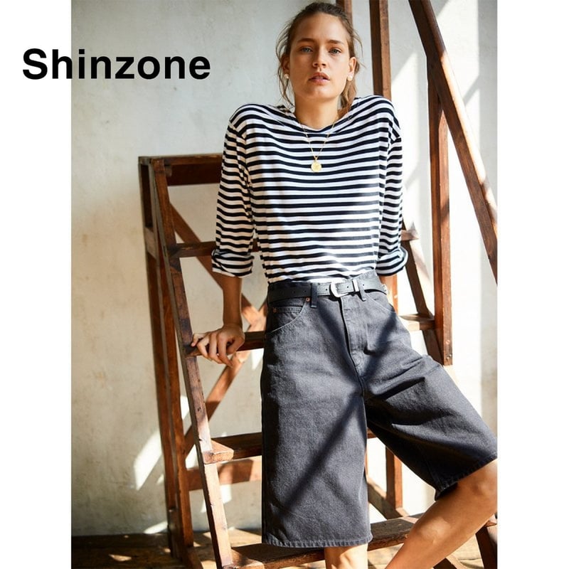 THE SHINZONE ザ シンゾーン マリンボーダーtee/19SMSCU93 | here.