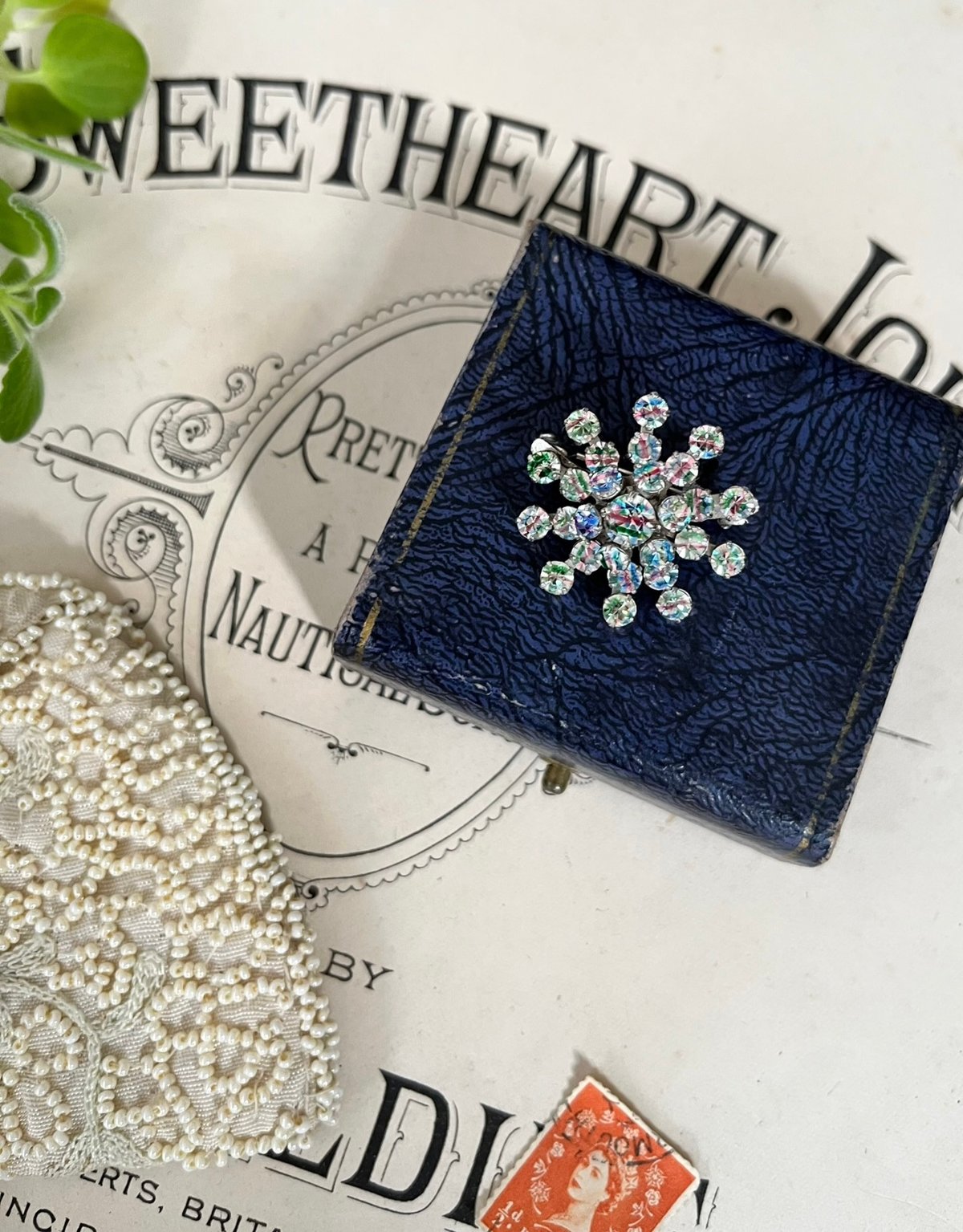 レアデザイン☆EMMONS☆ツートーンギブレガラス☆ビッグサイズスクエア