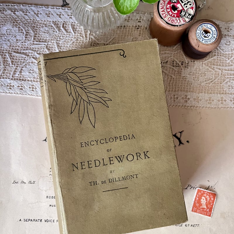 ○vp-25/1900年頃 DMC社ニードルワーク百科事典 | PISKEY -イギリス