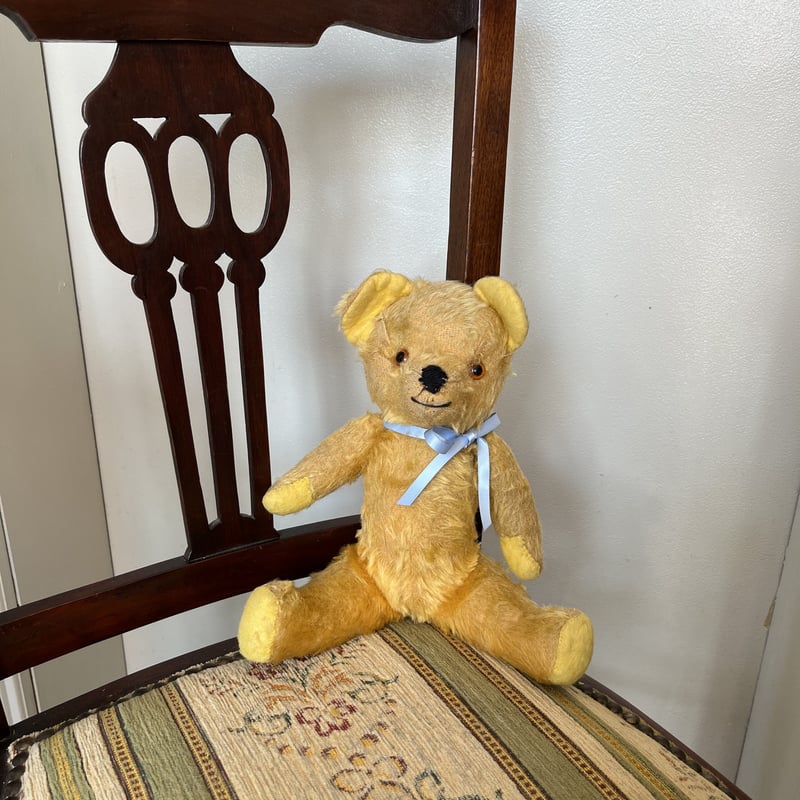 ○tb-16/はちみつ色のテディベア | PISKEY -イギリスのふるいもの