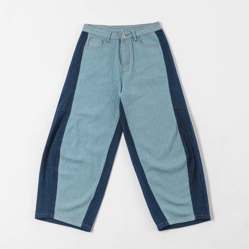 Rebuild Denim Pants - ブルー | harapeco Store