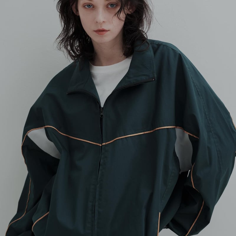 Color Suede blouson-25SS- - グリーン | harapeco Store