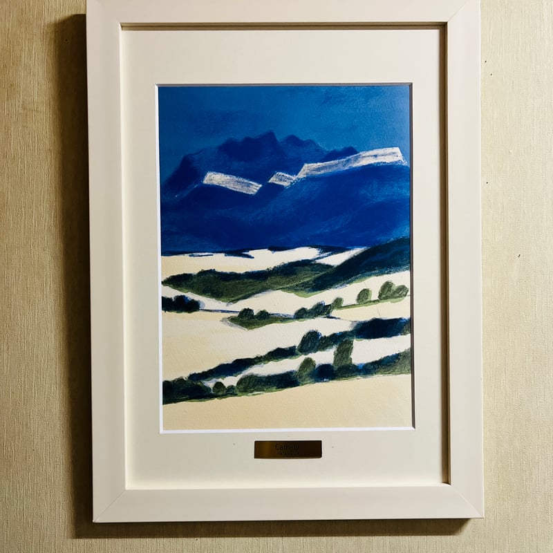 ベルナール・カトラン＜ミルマンドの郊外＞リトグラフ 1987 | A.Gallery