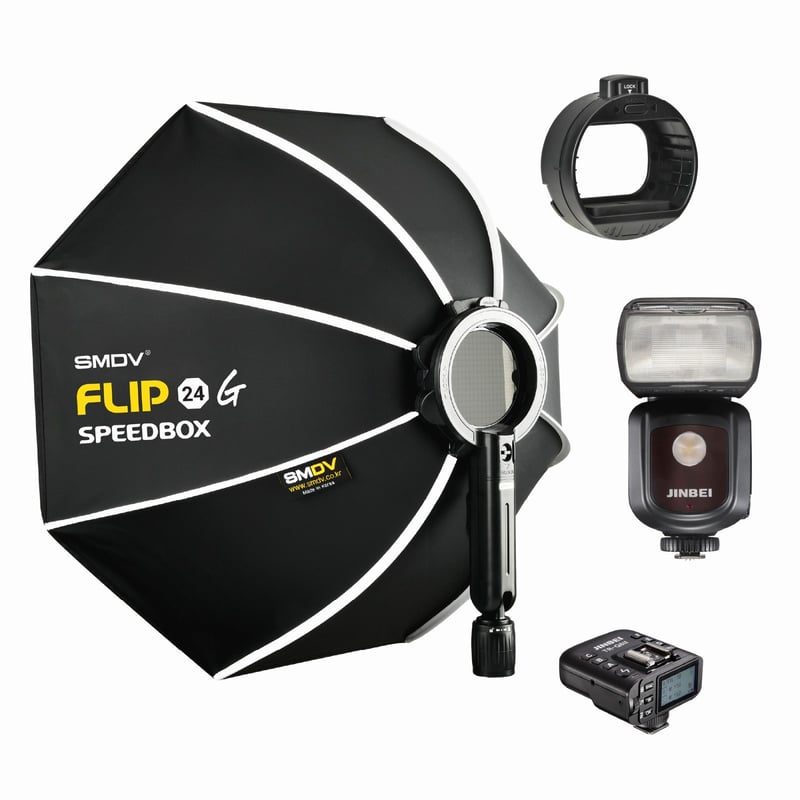 SMDV x JINBEI] Hi-900 + Speedbox-Flip セット | H&