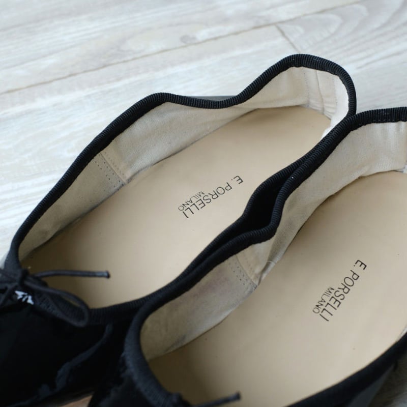 Porselli ポルセリ バレエシューズ パテント ハンドメイド 国内正規品