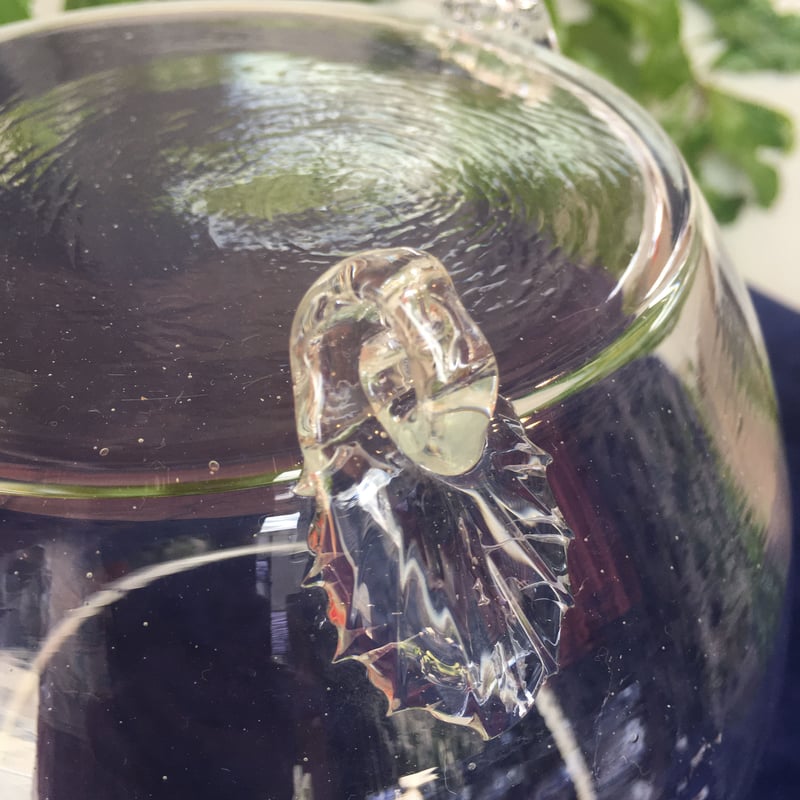 和硝子 樽型金魚鉢 吹きガラス 昭和初期 | れいゆぅる rayures