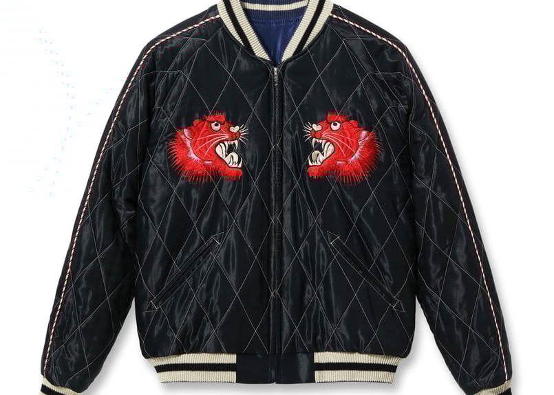 テーラー東洋スカジャン Acetate Quilted Souvenir Jacket“RE