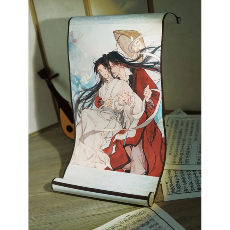 天官赐福（觅星社）☆ 云染赤霞 【 07 】タペストリー《云染赤霞・挂画