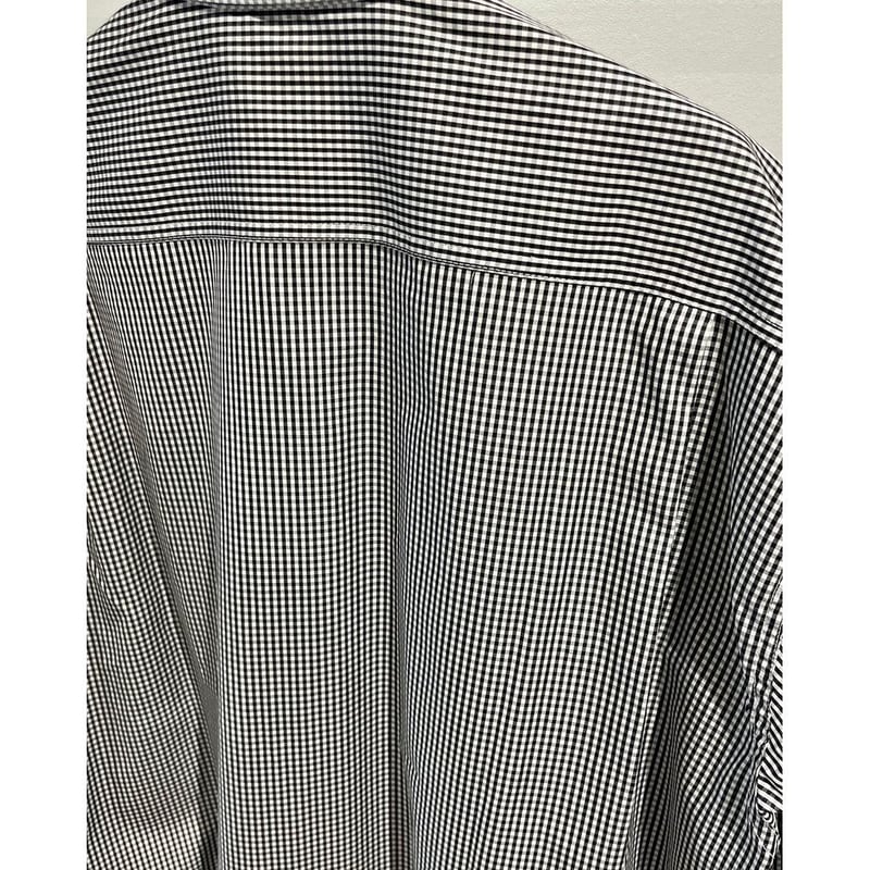 COMME des GARCONS HOMME ギンガムチェック パッチワーク シャツ | M